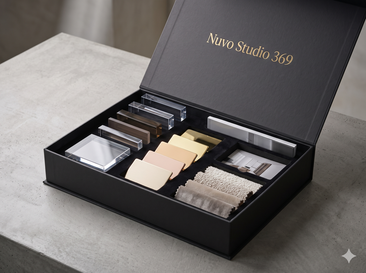The Nuvo Experience Kit | Doorstep Material & Finish Swatch Box